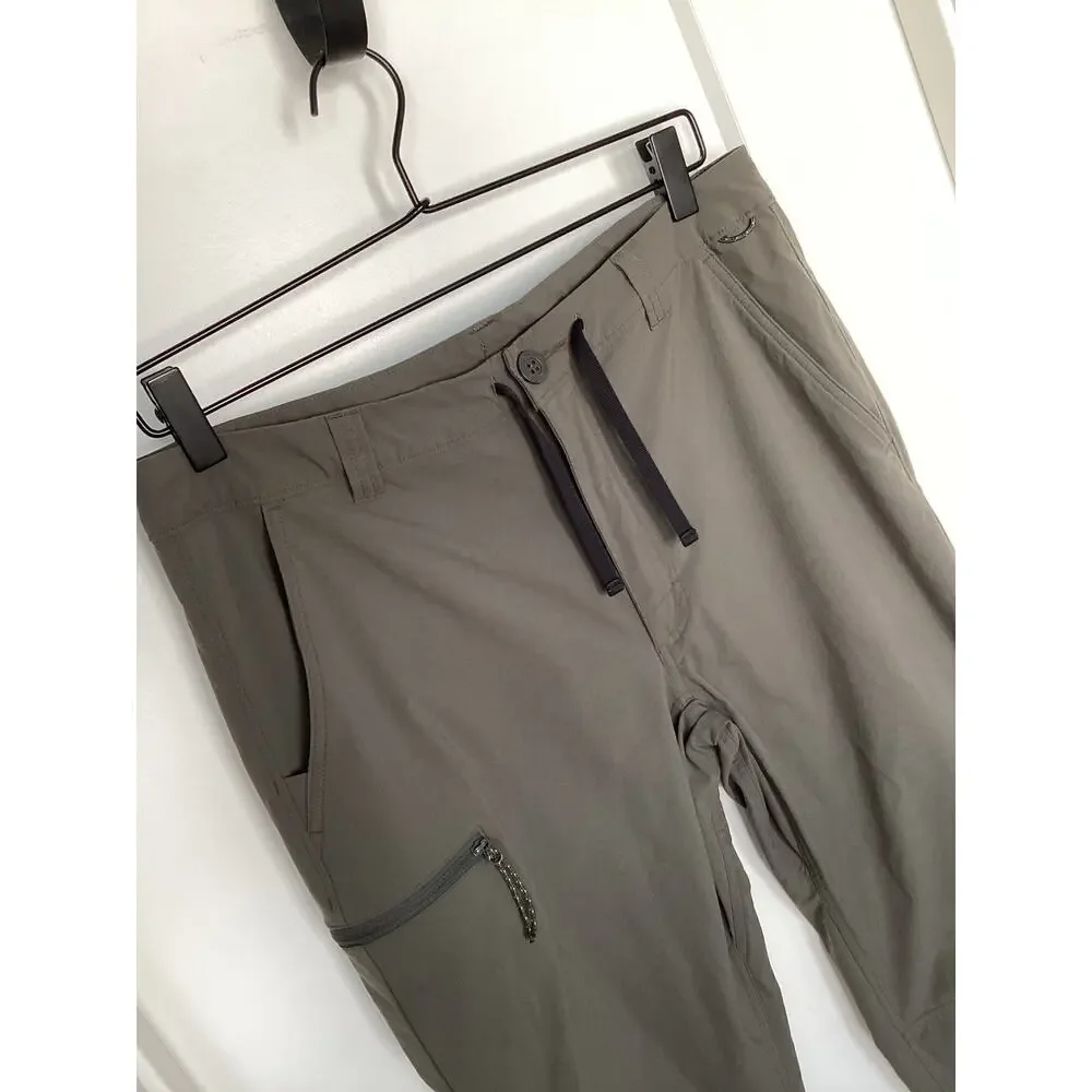 Rei Co-Op Men's Straight Leg Sahara Path‎ Pants Hiking Outdoor Green Size 32x30 - Picture 2 of 10